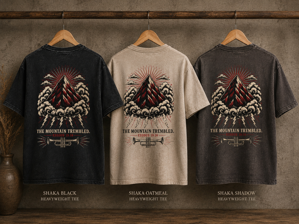 The Mountain Trembled Tee