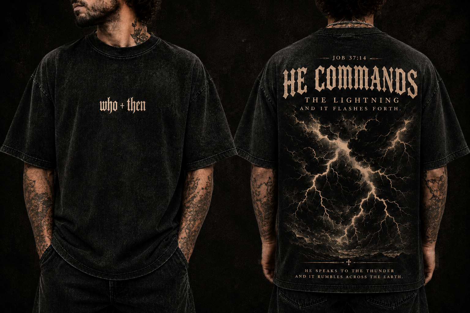He Commands Tee