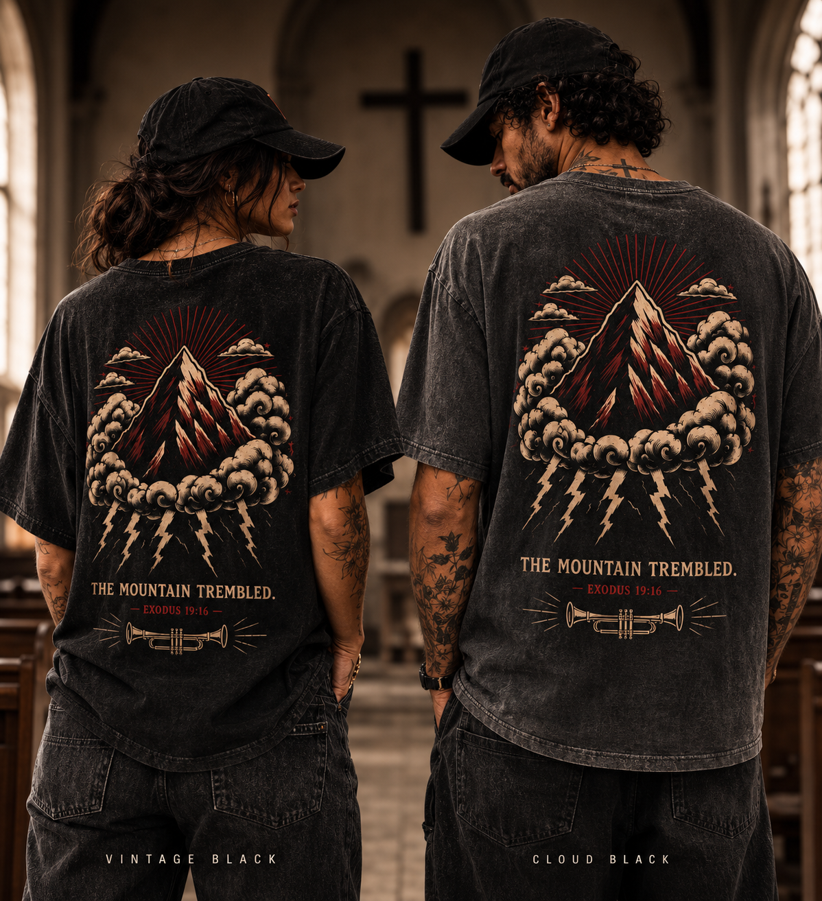 The Mountain Trembled Vintage Tee
