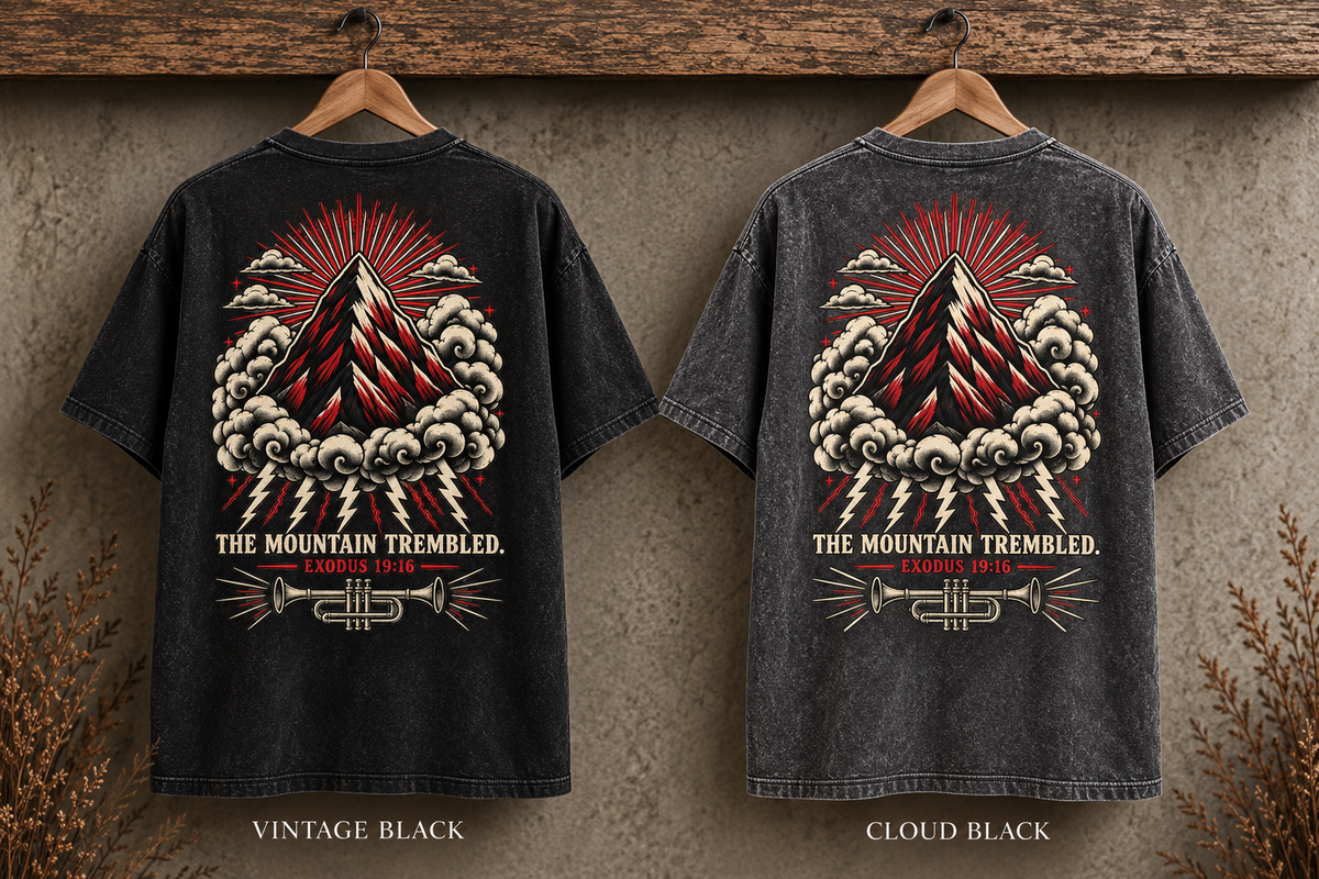 The Mountain Trembled Vintage Tee